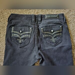 Rock Revival Black Embellished Jeans
